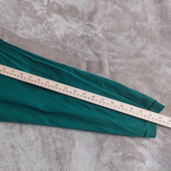 Vtg Disney Goofy Embroidered Green 100% Cotton Long Sleeve Shirt | XL - Picture 7 of 7